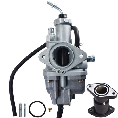 Carburetor with Intake Boot Replacement for Yamaha Timberwolf 250 1992-2000