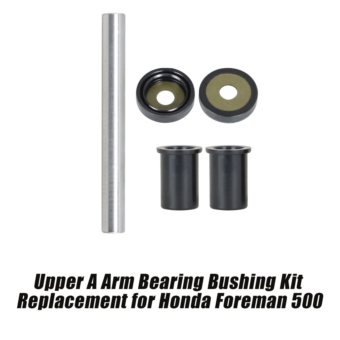 ALL-CARB A Arm Bearing Bushing Kit Upper Replacement for Honda Foreman 500 TRX500FPE TRX500FPM TRX500FE 2005-2014 TRX500TM FourTrax Foreman