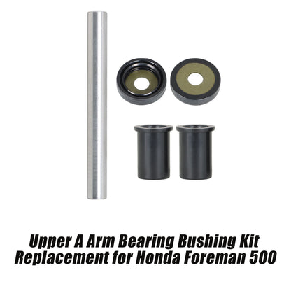 ALL-CARB A Arm Bearing Bushing Kit Upper Replacement for Honda Foreman 500 TRX500FPE TRX500FPM TRX500FE 2005-2014 TRX500TM FourTrax Foreman