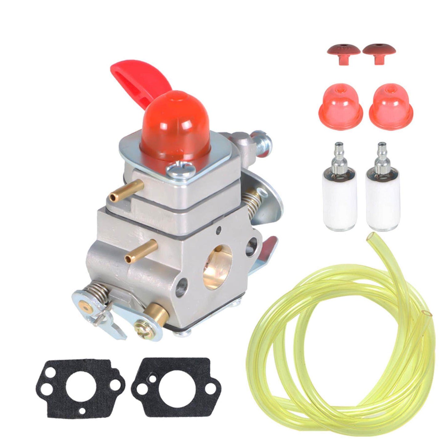 Carburetor Kit Replacement for Poulan PP25CFA PP25E PP25SFA PP26E PP325 SM705 SM706 25cc Weed Eater Pole Saw 530071811 C1U-W19