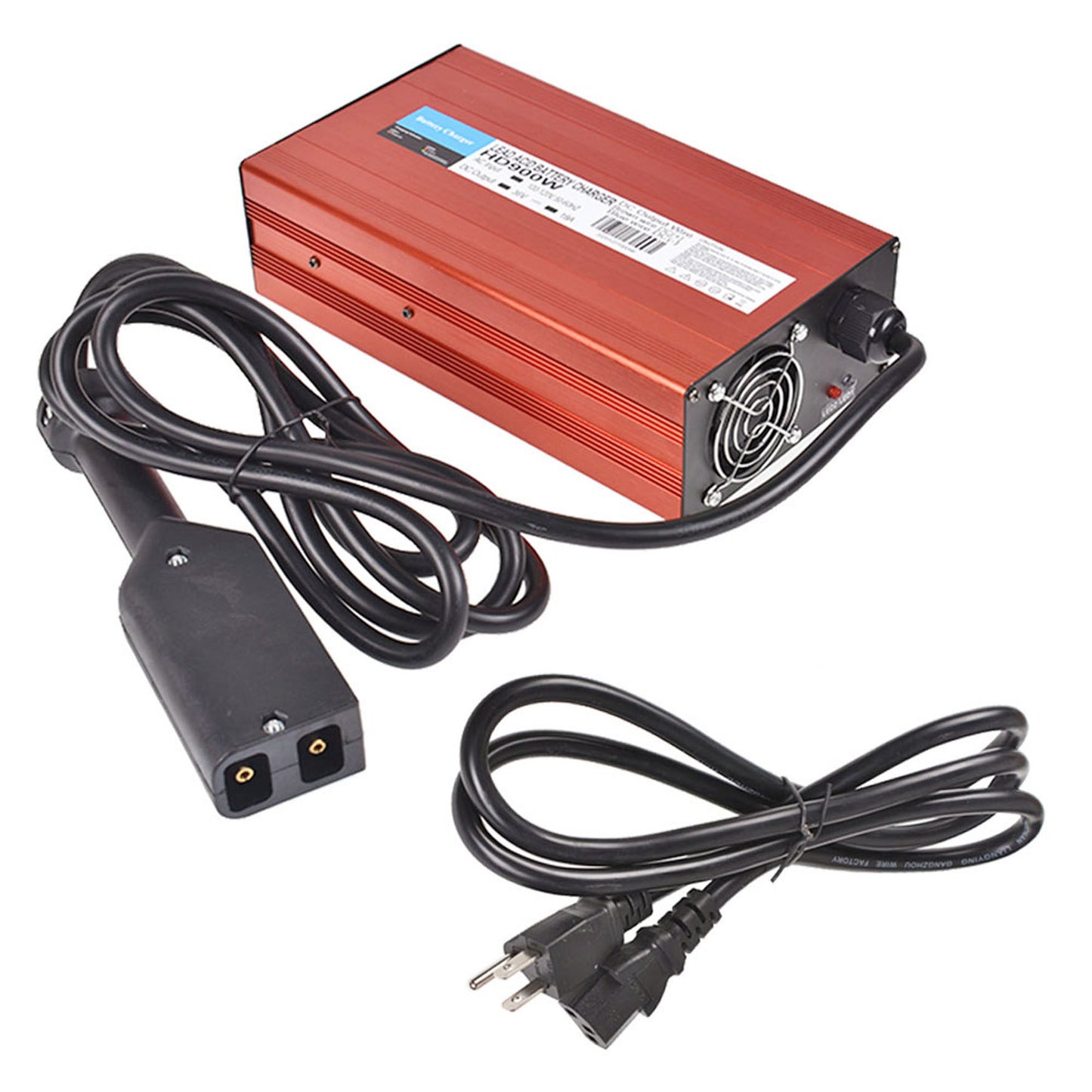 ALL-CARB Battery Charger 36Volt 18Amp with D style plug Replacement for EZGO TXT, TXTE, TXT PDS, Freedom TXT, Shuttle Golf Carts