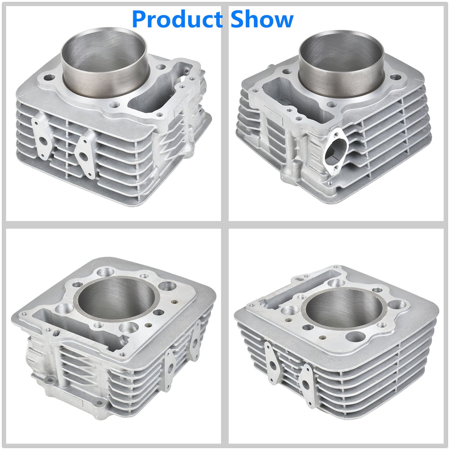 ALL-CARB Cylinder Piston Gasket Rebuild Kit Replacement for Honda Sportrax 400 12100-HN1-A70 12191-KCY-672 1999-2008