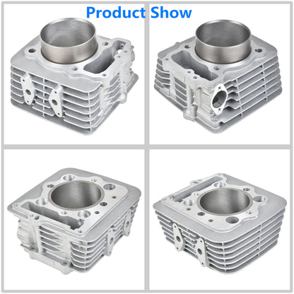 ALL-CARB Cylinder Piston Gasket Rebuild Kit Replacement for Honda Sportrax 400 12100-HN1-A70 12191-KCY-672 1999-2008