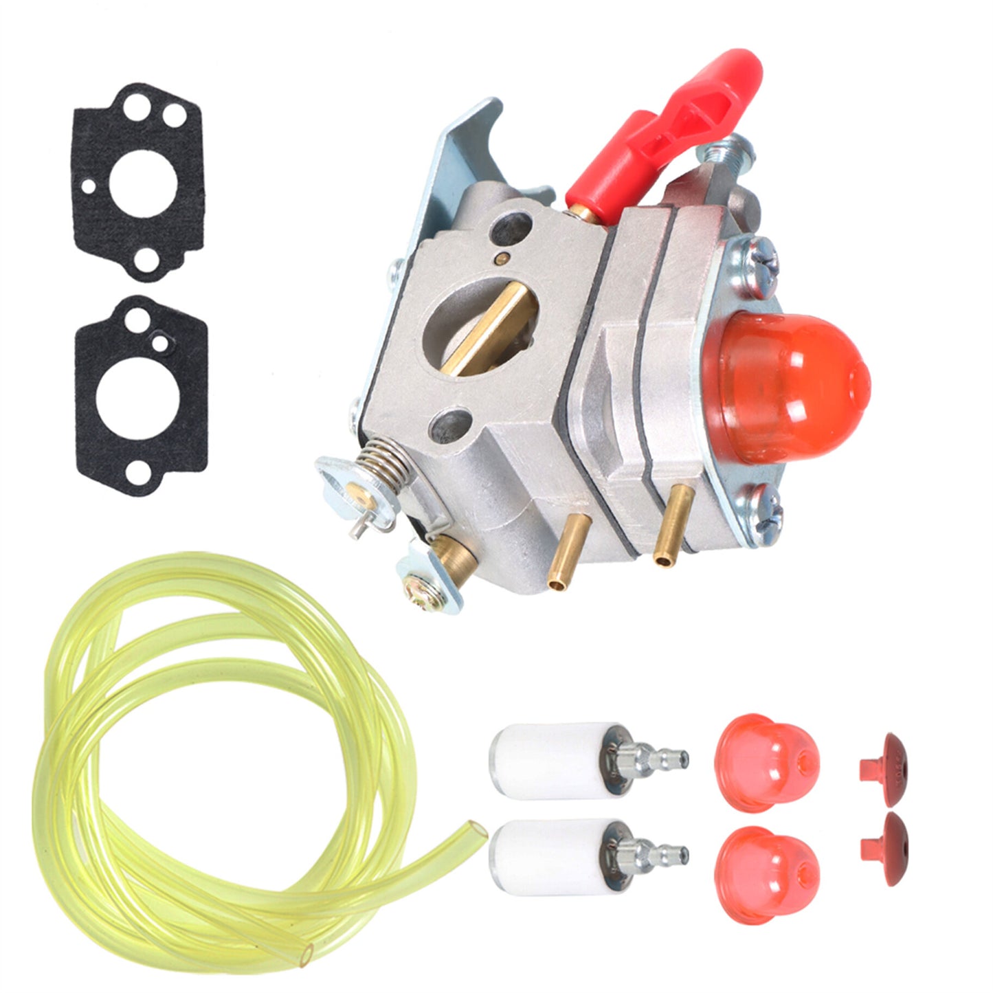 Carburetor Kit Replacement for Poulan PP25CFA PP25E PP25SFA PP26E PP325 SM705 SM706 25cc Weed Eater Pole Saw 530071811 C1U-W19