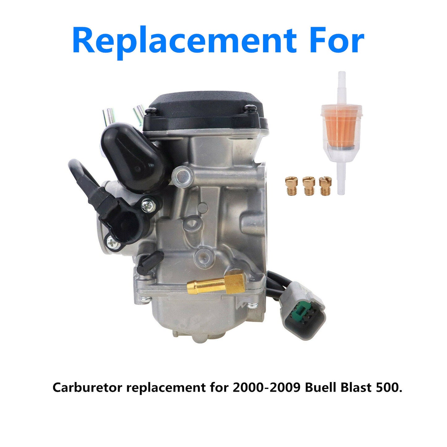 ALL-CARB Carburetor Replacement for 2000-2009 Buell Blast 500 Carb