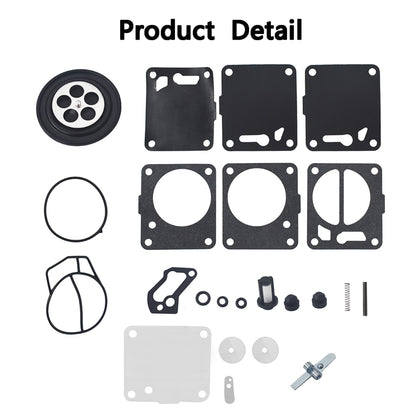 2pcs Carburetor Rebuild Kits Replacement for Yamaha Polaris Seadoo 650 717 720 787 800 SP GS GTX HX XP SP Carb