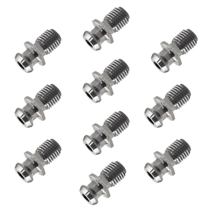 ALL-CARB 10Pcs CAT50 45 Degree 1.140 Inch Pull Stud Fixed Knobs Fit for Mori Seiki Mazak CNC Machining Machines