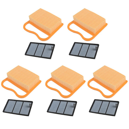 ALL-CARB TS500i 5 Pack Air Filter Replacement for Stihl TS420 TS410 TS420Z Saw 42381401800 42381404402 42381410300