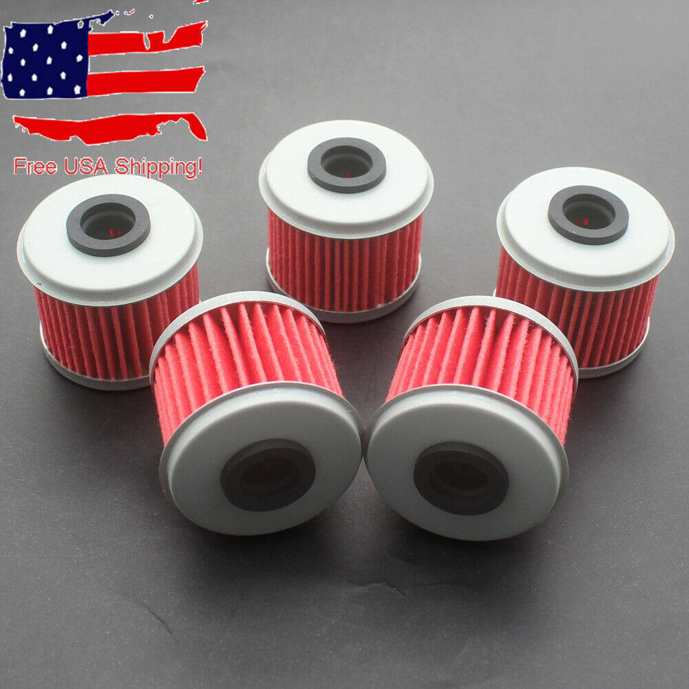 ALL-CARB 5 Pcs Oil Filter Replacement for Honda CRF450X, Replacement for TRX450R