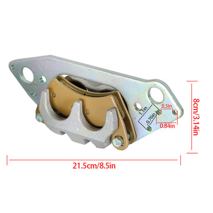 ALL-CARB Front Left Right Brake Calipers W/Pads Replacement for Polaris Ranger 800 / Crew / XP 2010-2015