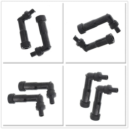 ALL-CARB 2 Packs Spark Plug Boot Cap Cover Resistor Replacement for XB05F 120 Degree ATV Motorcycle