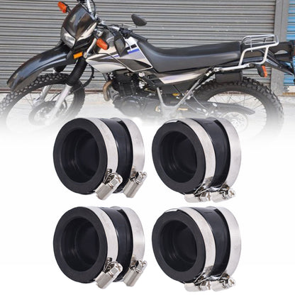 ALL-CARB 4 Pcs Intake Carburetor Carb Boot Replacement for Suzuki GS750E 1980-1982 GS750L 1980-1981 GS750T 1982-1983