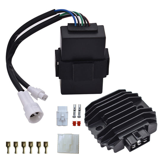 ALL-CARB CDI Box Voltage Regulator Rectifier Replacement for Kawasaki Bayou 300 KLF300B 1988-1991 21119-1302