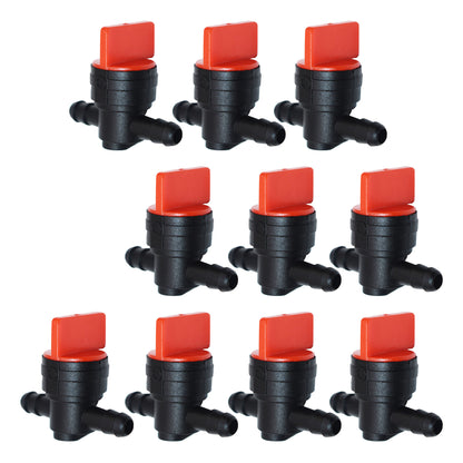 10PCS 1/4 Fuel Shut-Off/Cut-Off Valves Replacement for Briggs and Stratton Replacement for John Deere Replacement for Toro 494768 493960