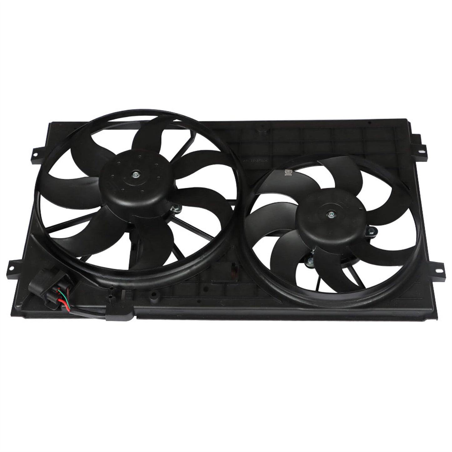 ALL-CARB Radiator Cooling Fan 1K0959455ET Replacement for 2005-2010 Volkswagen Jetta 2010 Volkswagen Golf 2.5L 1K0121207BB9B9