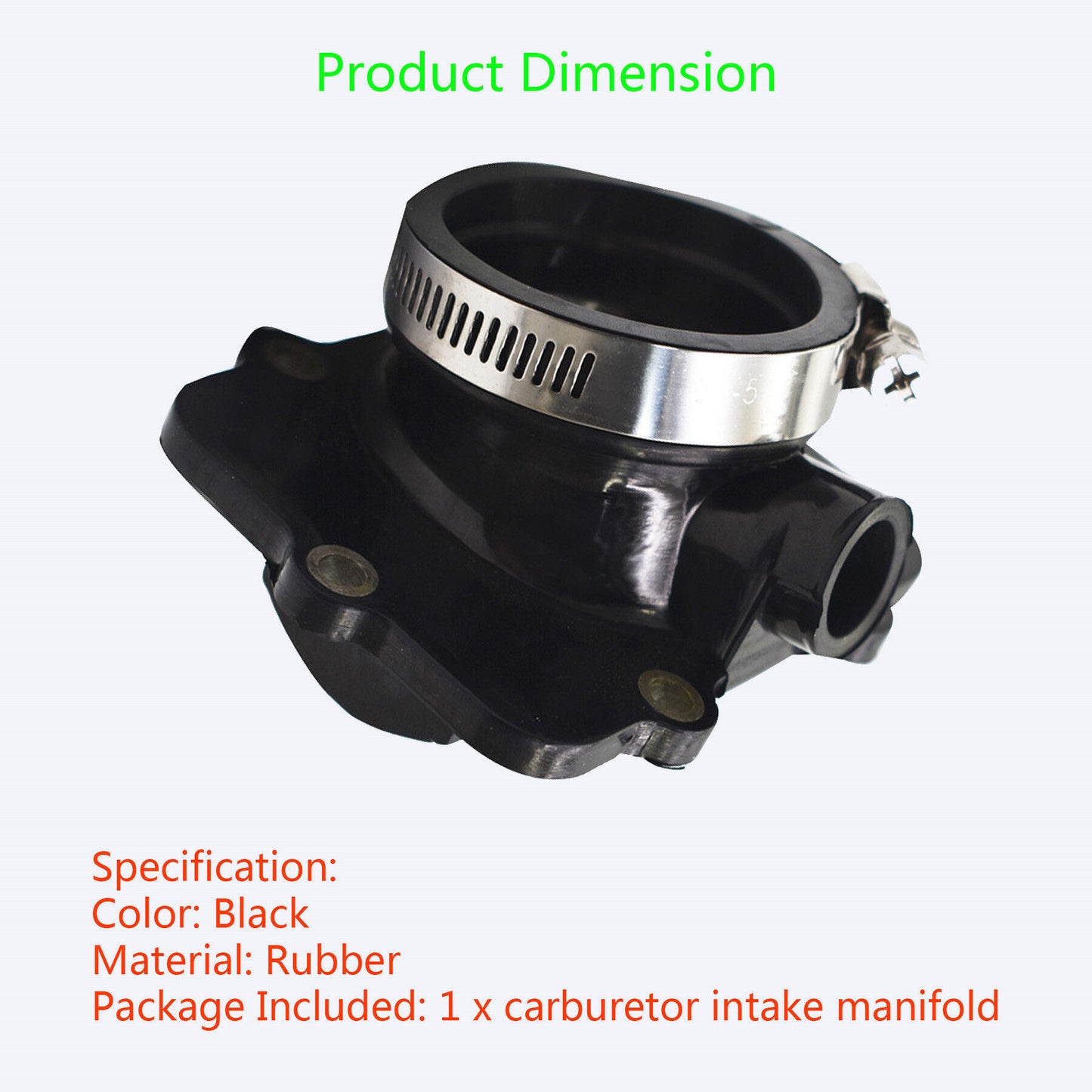 ALL-CARB Carburetor Flange Carb Socket Intake Boot Replacement for 1999-2000 Ski-Doo MXZ 600 Summit 600 420867805