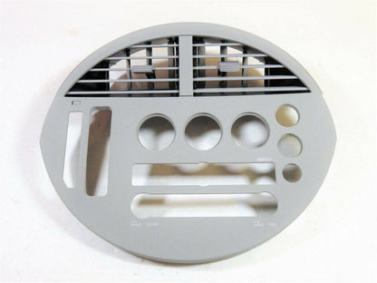 ALL-CARB Instrument Gauge Panel Center Console Dashboard Cover Bezel Replacement for 2004-2005 Nissan Quest Gray