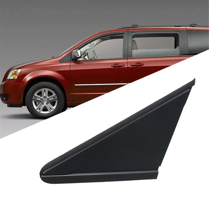 ALL-CARB Black Left Side Exterior View Mirror Triangle Trim Replacement for 2008-2016 Town & Country Replacement for 2008-2017 Grand Caravan 1AN69RXFAA