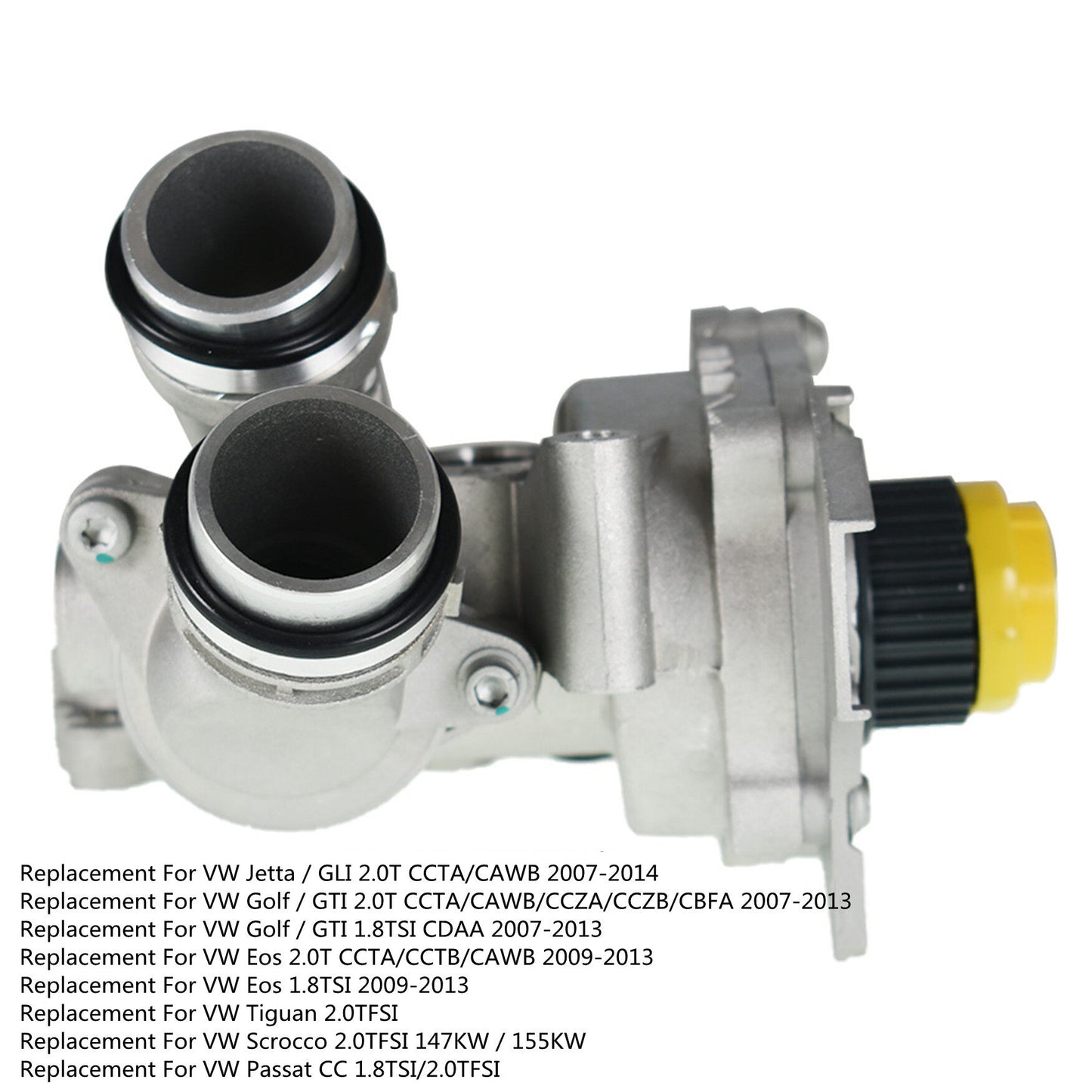 ALL-CARB 06H121026T Water Pump Replacement for VW Jetta Seat Golf GLI Eos Tiguan Scrocco Passat Audi A3 A4 A5 Q5 TT Skoda Octavia Superb