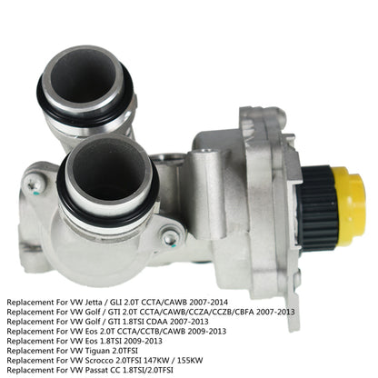 ALL-CARB 06H121026T Water Pump Replacement for VW Jetta Seat Golf GLI Eos Tiguan Scrocco Passat Audi A3 A4 A5 Q5 TT Skoda Octavia Superb