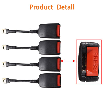 ALL-CARB 4 Retractable Seat Belt Bracket Kit Replacement for EZGO Yamaha Club Car Golf Cart