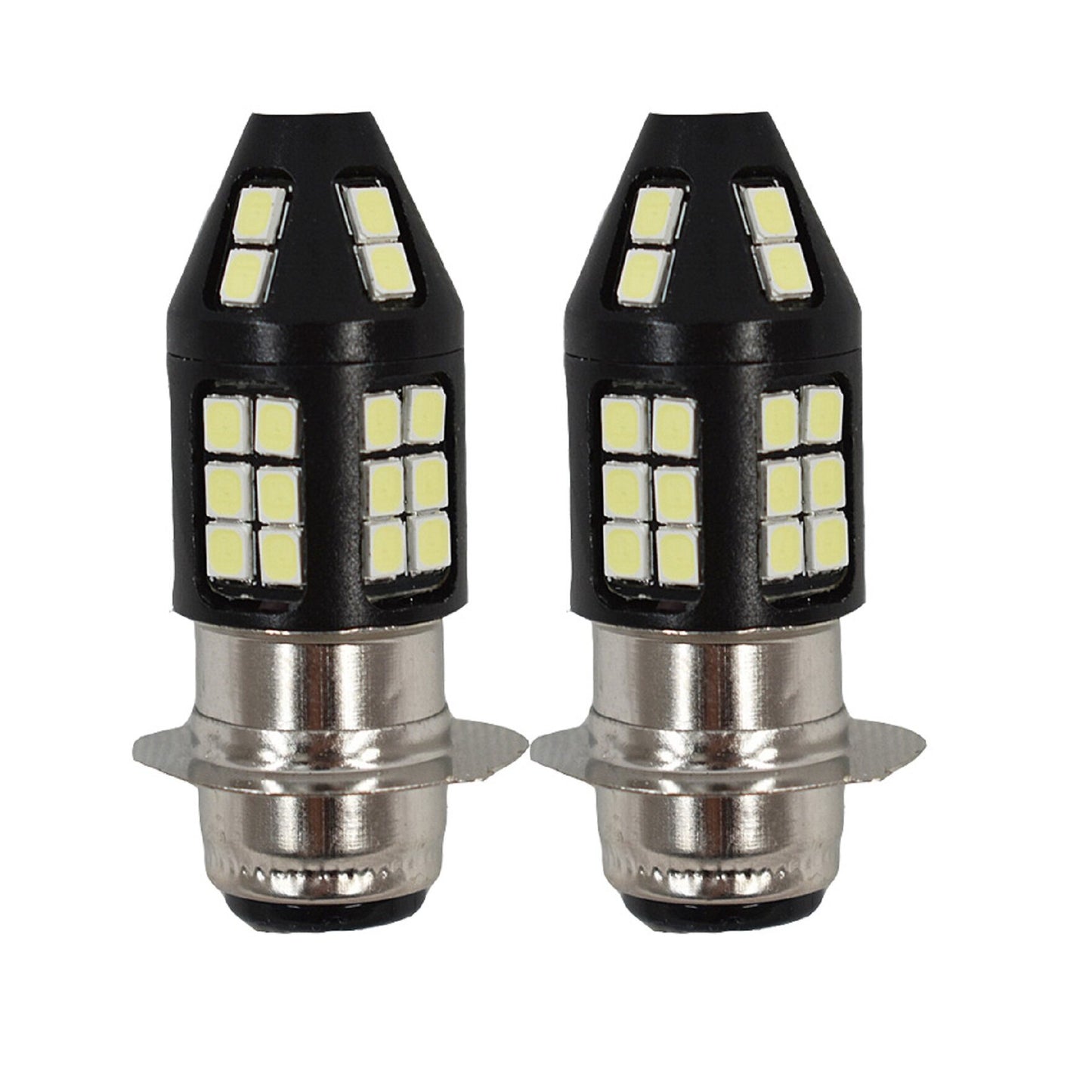 ALL-CARB 2 Pack White 6000K LED Bulb H6M Headlights Replacement for Yamaha 700 700R 2006-2018