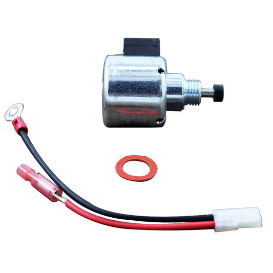 ALL-CARB Fuel Solenoid Kit Replacement for John Deere Carb STX38 LX255 AM128242 Replacement for Kohler CV450 CV460 CV461 CV490 CV491 CV492 CV493 Engine