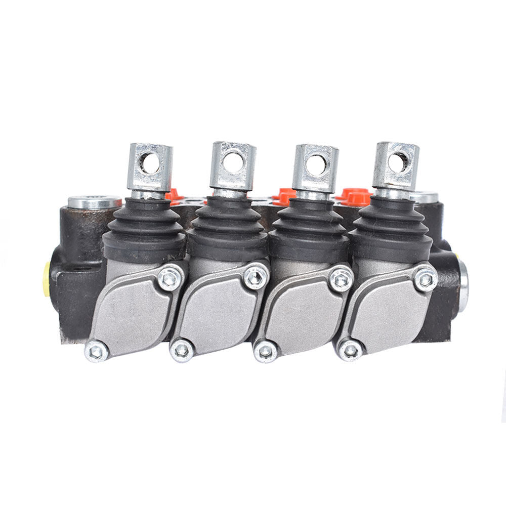 ALL-CARB Hydraulic Valve 4 Spool Hydraulic Directional Control Valve Double Acting Control Valve 11 GPM 3625 PSI SAE Ports