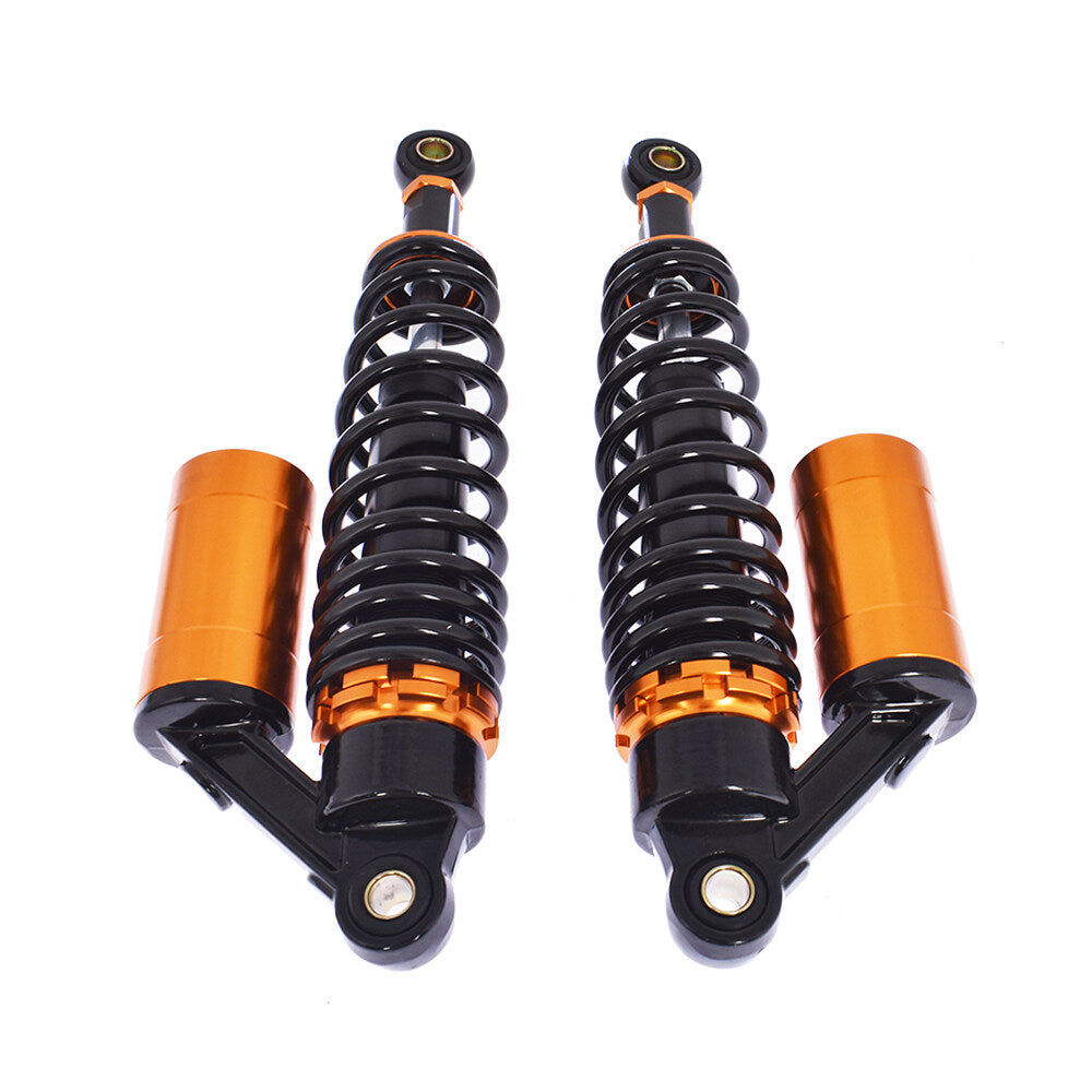 ALL-CARB 2pcs Adjustable Suspension Air Shock Universal Motorcycle Rear Absorber Replacement for Honda Yamaha Suzuki Kawasaki 12.5 Inch 320mm