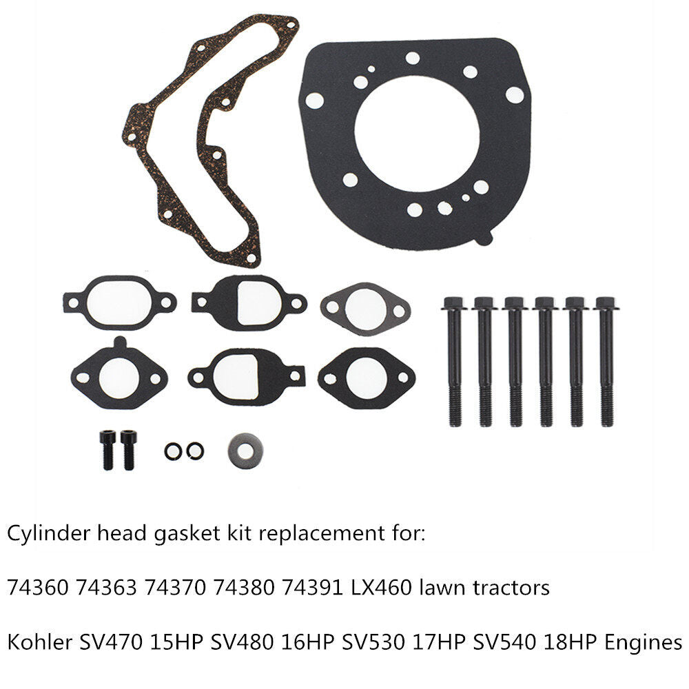 ALL-CARB 20-841-01-S Gasket Kit Replacement for Kohler SV470 SV480 SV530 SV540 SV541 SV590 SV591 SV600 Engines