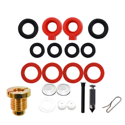 ALL-CARB 2 Pack Carburetor Rebuild Kit Replacement for Johnson Evinrude V4 85 90 100 115 125 140 HP