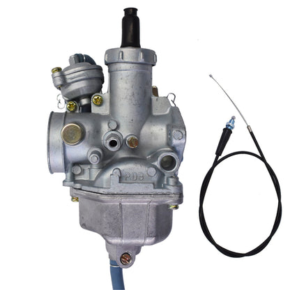 Carburetor & Throttle Cable Fit For Honda Recon 250 2006 Carb