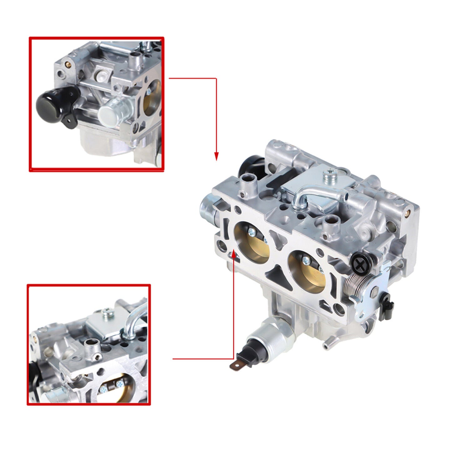 ALL-CARB 16100-Z9E-033 Carburetor Replacement for Honda GX690 GX630 V Twin Cylinder