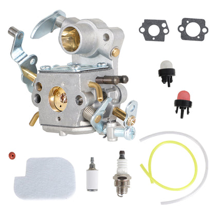 Carburetor Kit Replacement for Poulan SM4218AVX SM4518AVX P4018WTL PP3516AVX PP4218AVX P3314