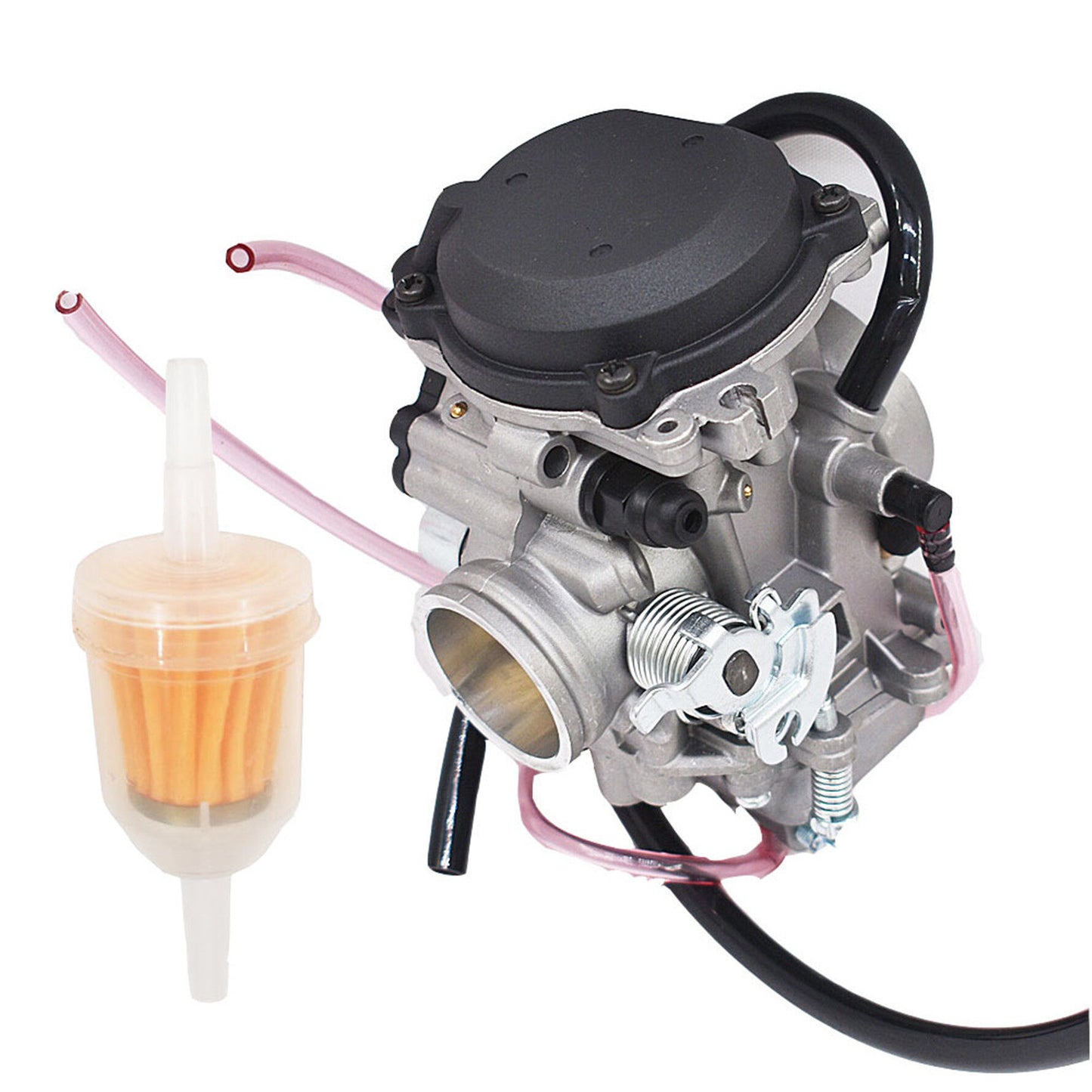 Carburetor with Fuel Filter Replacement for Yamaha TTR225 TTR-225 1999-2004 Assembly 5FG-14901-00-00