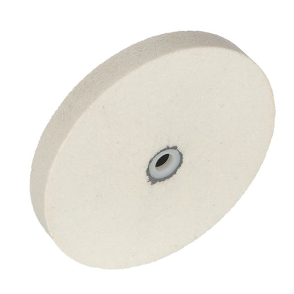 ALL-CARB Grinding Wheel 8 Inch Diameter 1 Inch Thickness White Aluminum Oxide Bench Grinder Wheel 80 Grit 5/8 inch Arbor