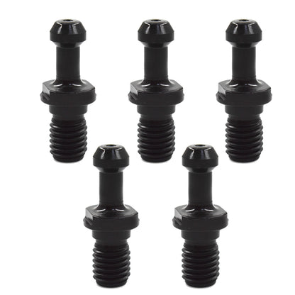 ALL-CARB 10 Packs Solid Pull Stud Retention Knob CAT40 45 Degree 0.589 Inch Suitable for Haas Toshiba