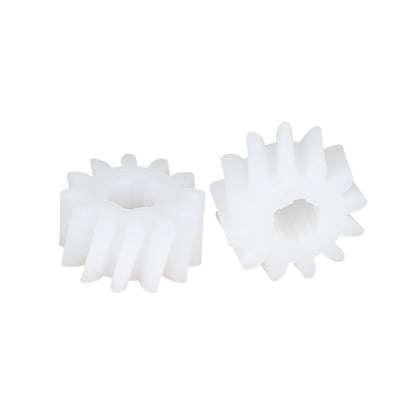 ALL-CARB Set of 2 Reclining Car Seat Gear Replacement for BMW E36 320i 325i 318i 328i M3 White