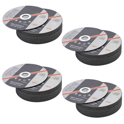 ALL-CARB 100 Pack 6 Inch x 0.045 Inch x 7/8 Inch Cutting Wheel Metal and Stainless Steel Cut Off Wheels Thin Metal Cutting Disc Fit For Angle Grinders