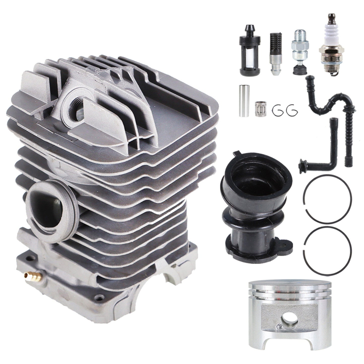 ALL-CARB 49MM Cylinder Piston Kit Replacement for Stihl MS390 MS290 MS310 029 039 Chainsaw Parts 1127-020-1216