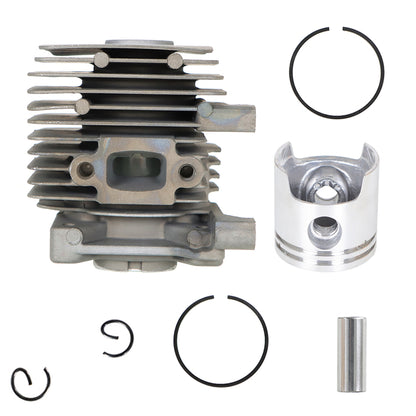 ALL-CARB 34mm Cylinder Piston Kit 41400201202 Replacement for Stihl FS55 FS45 BR45 HL45 HS45 HS55 Trimmer