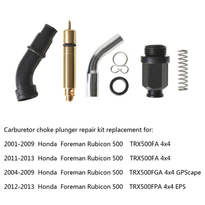 ALL-CARB Carburetor Carb Choke Plunger Repair Rebuild Kit Replacement for Honda Foreman Rubicon 500 TRX500 2001-2009 2011-2013