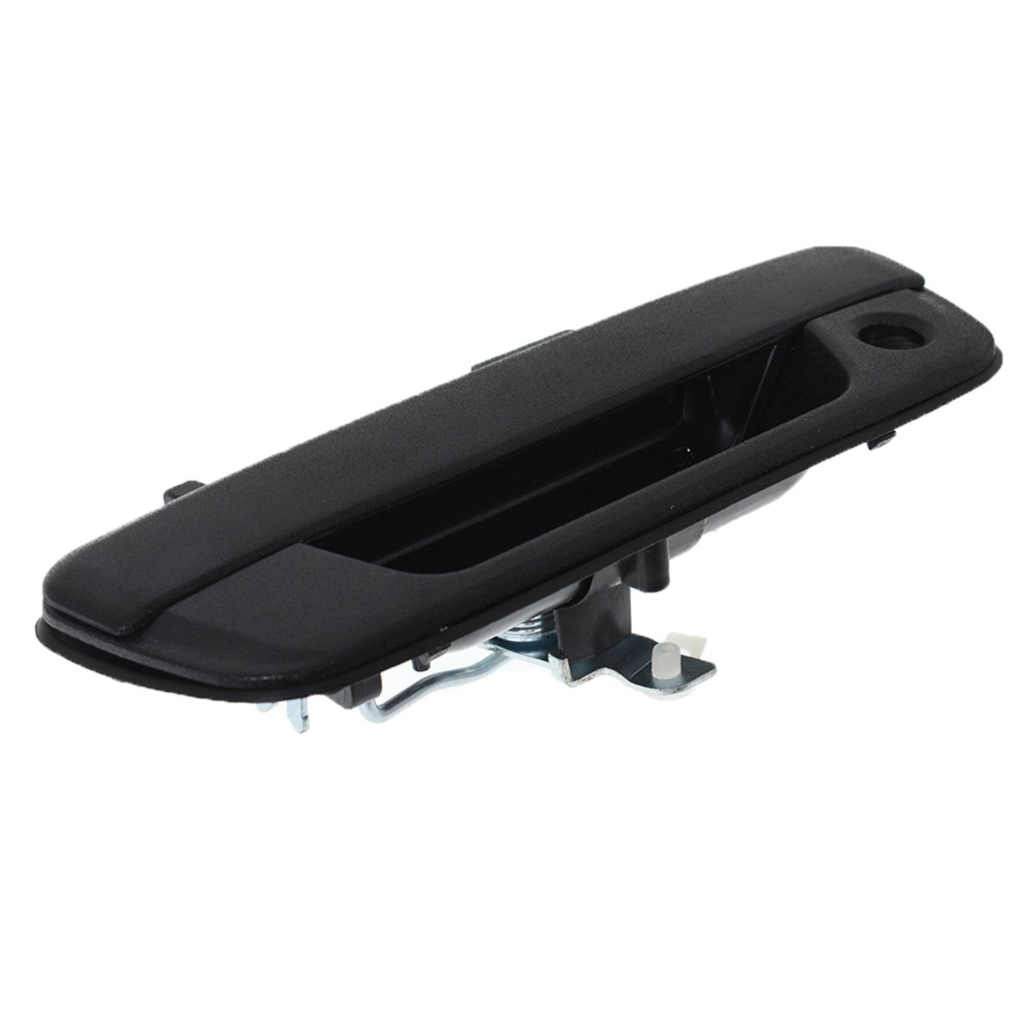 ALL-CARB Textured Black Outside Exterior Door Handle Rear Tailgate Handle With Keyhole Replacement for 2004-2012 Colorado Canyon GM1915118 25801998 93376845