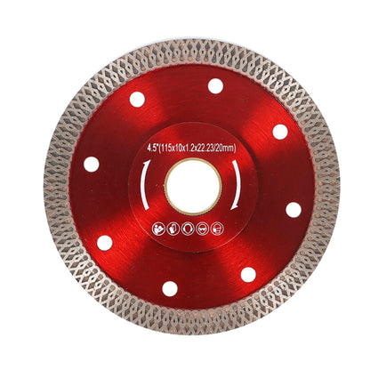 ALL-CARB 2Pcs 4.5 Inch Diamond Porcelain Saw Blades Ceramic Cutting Disc Wheels for Cutting Ceramic Tile Porcelain Granite Marbles