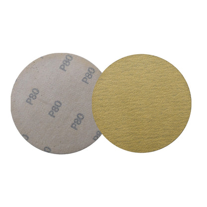 ALL-CARB 100Pack 5 Inch 80 Grit Sanding Disc Roll No Hole PSA Adhesive Sticky Back Application On Automotive, Marine, Industrial, Woodworking