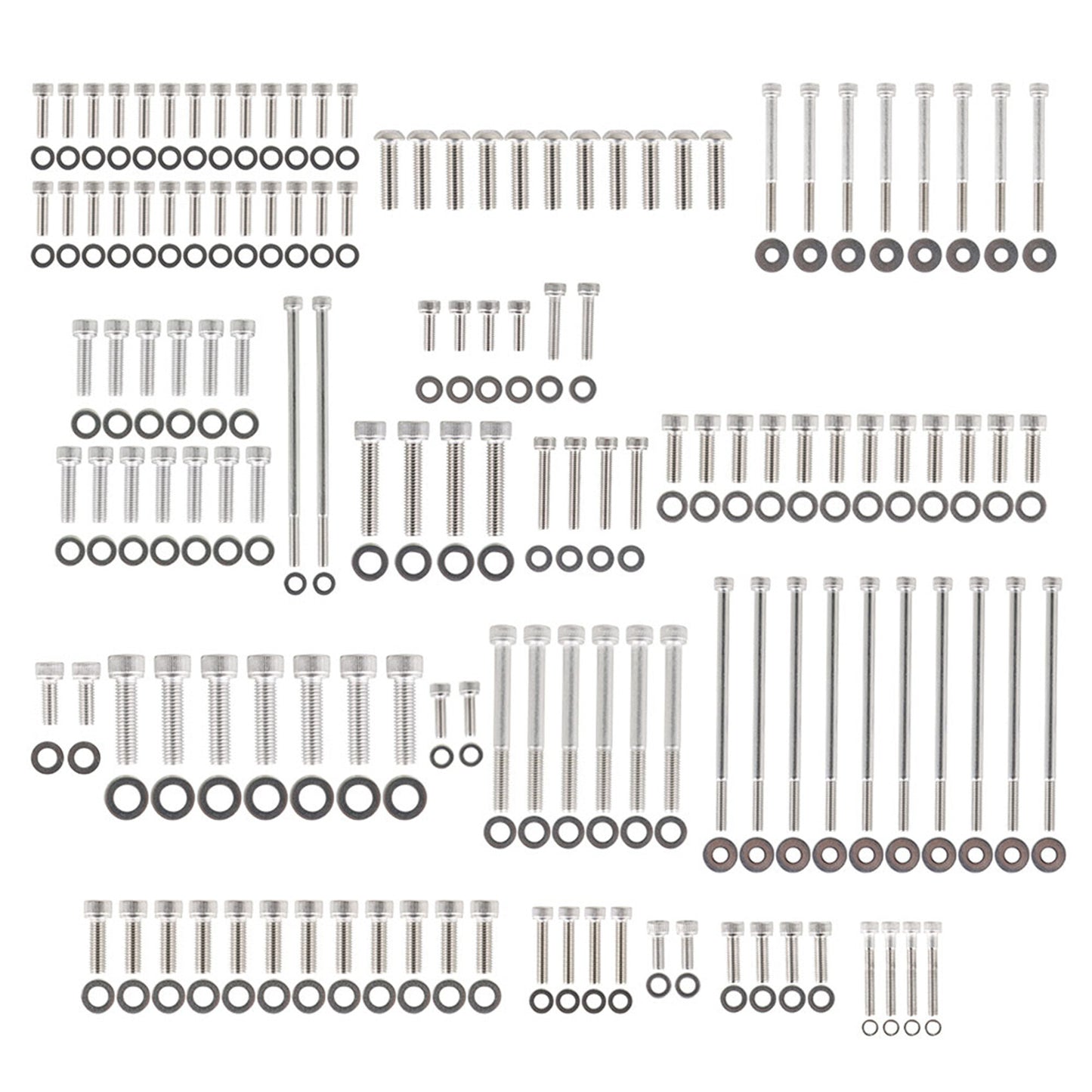 ALL-CARB Bolt Kit Bolts Gaskets Fasteners Kit Replacement for 1998-2002 Chevy Camaro Pontiac Firebird Trans Am GTO GM LS1 LS6 Engine