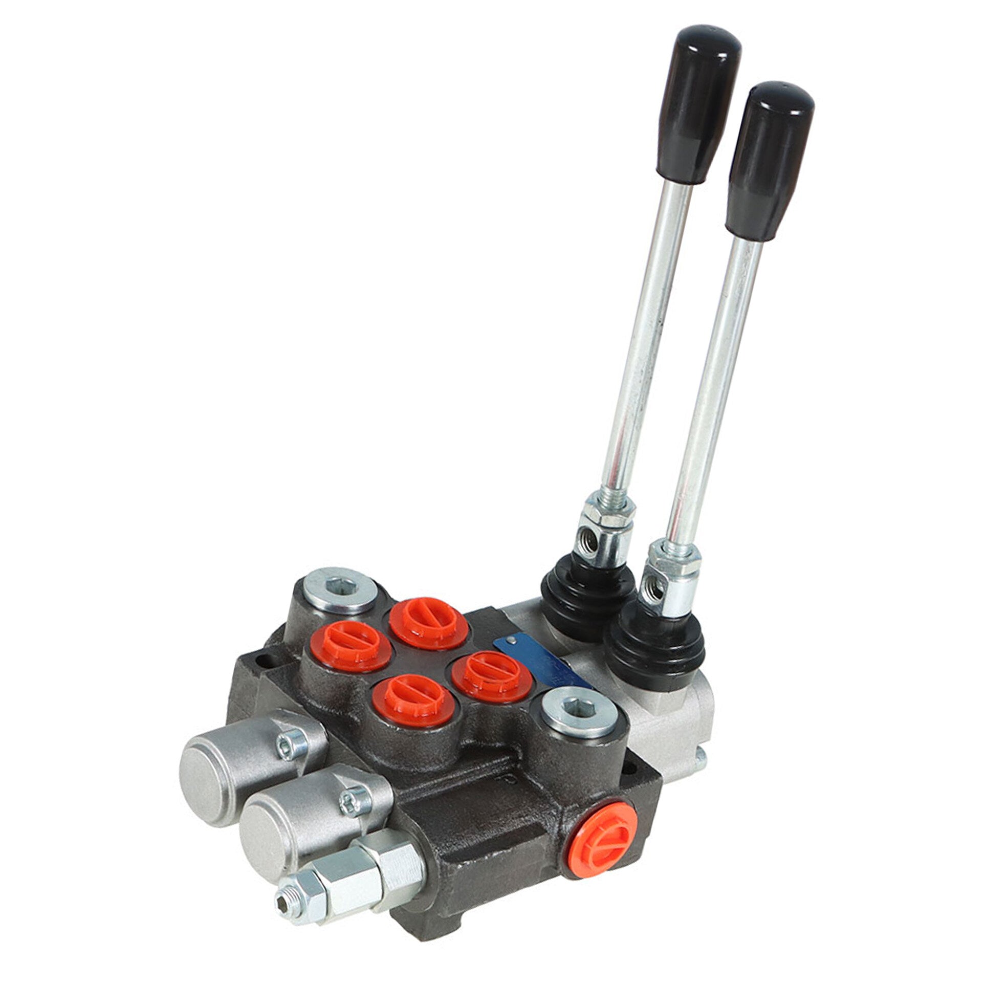 6 Spool Hydraulic Control Valve Double Acting 13 GPM 3600 PSI Sae Ports