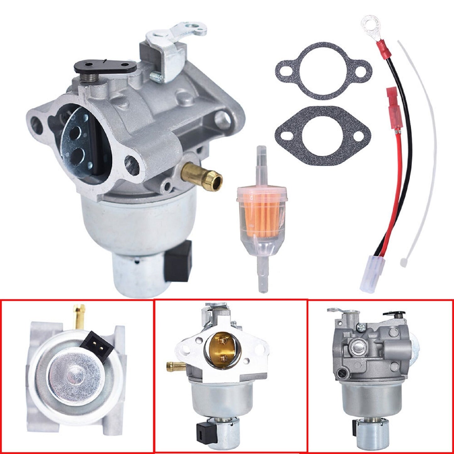 20 853 14-S, 20 853 16-S, 20 853 42-S, 20 853 43-S, Carburetor Replacement for Kohler SV470 SV590 SV591 SV600 SV601 SV610 SV620 Engine Lawn Mower