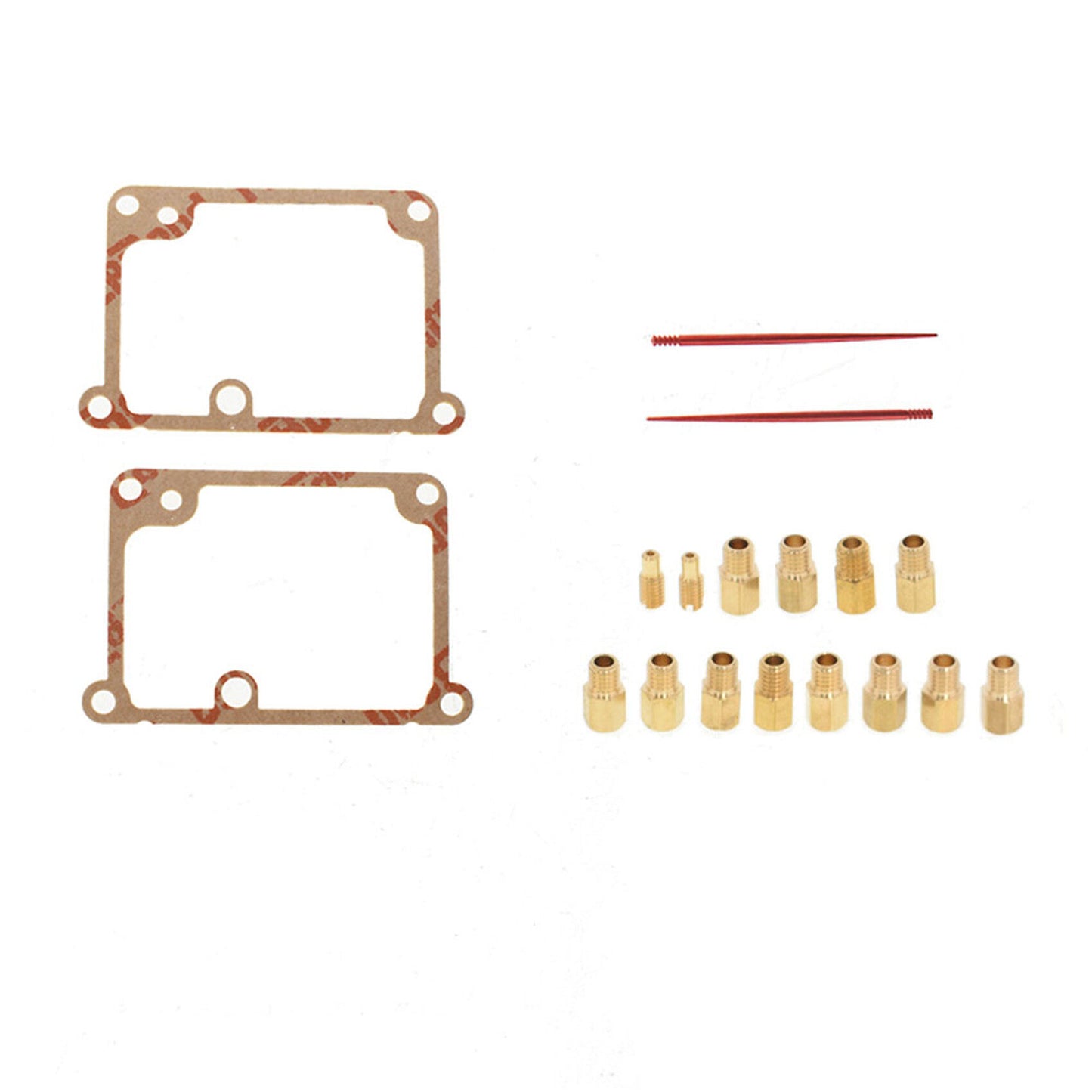 ALL-CARB 12 Main Jets and 2 Pilot and 2 Needles Full Jet Kit Replacement for Yamaha Banshee 1987-2006