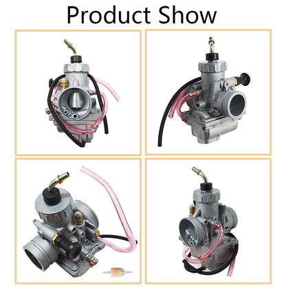 ALL-CARB New Carburetor with Filter Fit for Suzuki Quadrunner 250 LT250 LT250EF LT250E 2x4 1985-1987